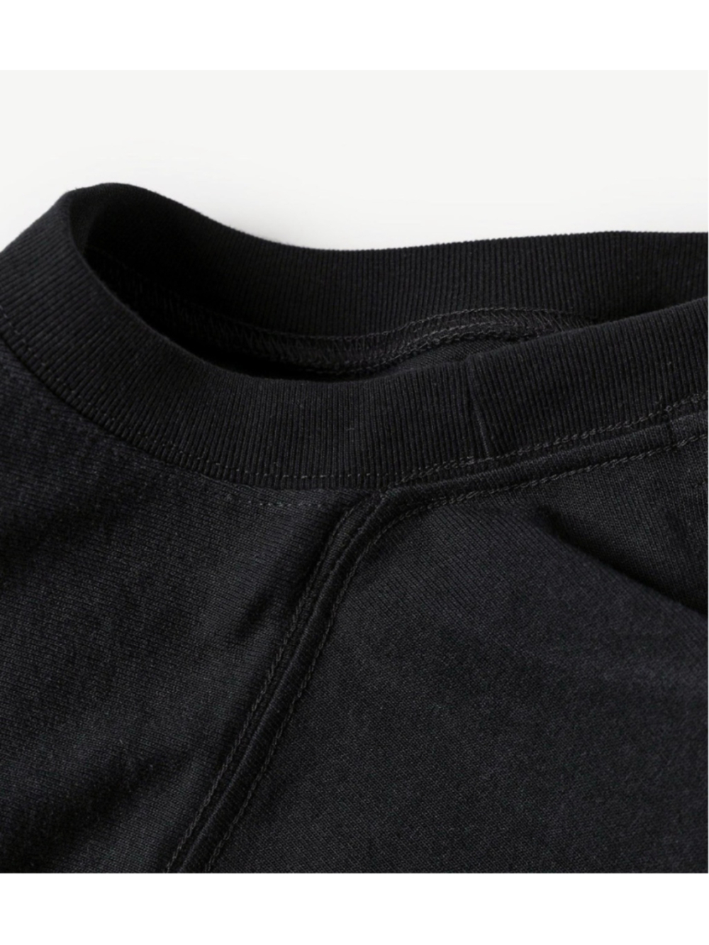 9 oz Cotton Tubular T-Shirt - Black M - Picture 4 of 5